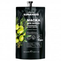 Super Food Маска для волос Укрепление и рост волос Олива & Тимьян 100мл