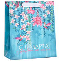 Пакет ламинированный вертикальный Расцветай этой весной ML 23 × 27 × 11,5 см