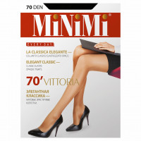 Колготки Vittoria 70den, Nero черный 2р шортики