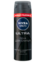 Men Пена для бритья Ultra с активным углем 200мл 